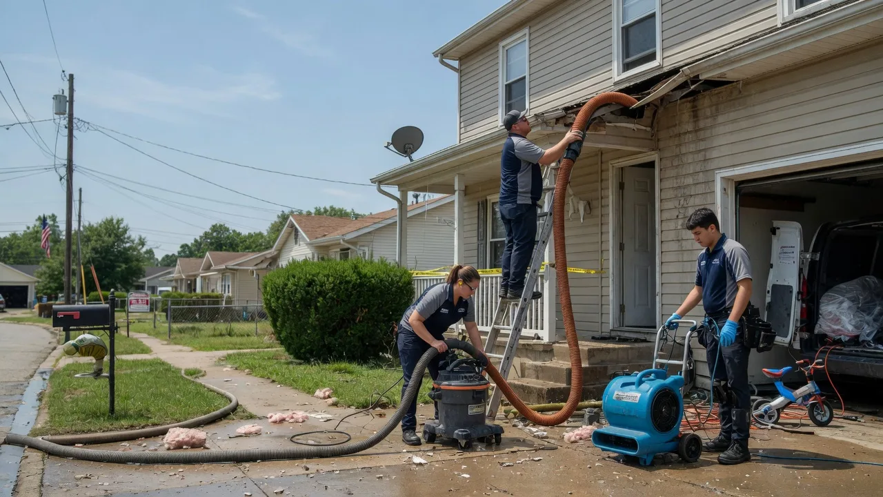 Water Damage Restoration in Romulus, MI near me
